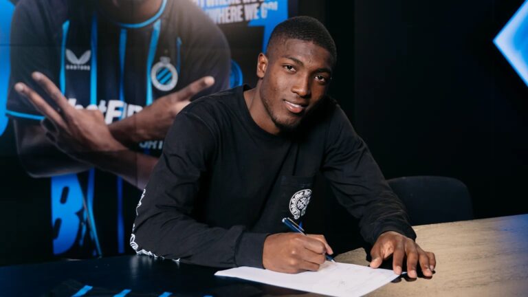 Noticia Banco Guayaquil: Joel Ordóñez renovó con el Club Brugge