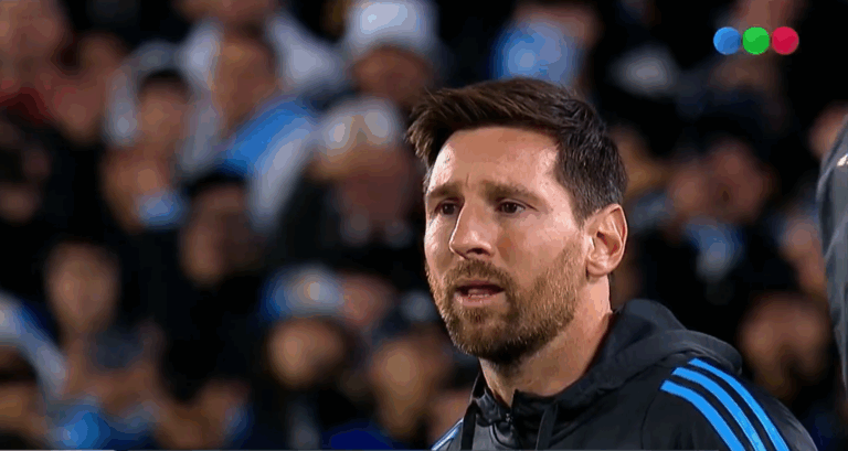 EMOCIÓN PURA: Las lágrimas de Messi previo al partido ante Venezuela