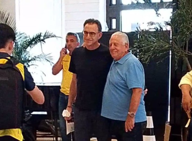 El encuentro entre Deller y Chiriboga en Guayaquil previo al Ecuador vs Argentina