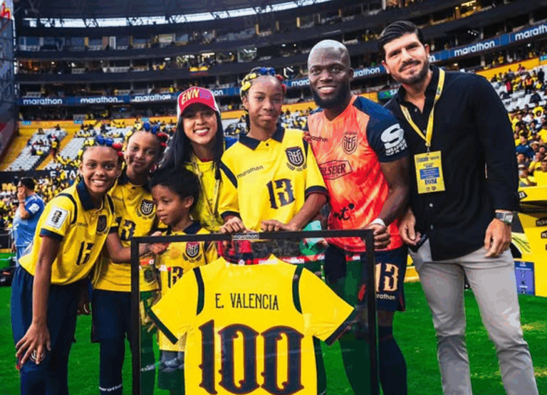 “Es un sueño hecho realidad”: El emotivo posteo de Enner Valencia tras el partido ante Argentina