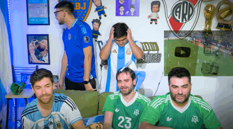 (VIDEO) La reacción de Los Displicentes tras la victoria de Ecuador contra Argentina