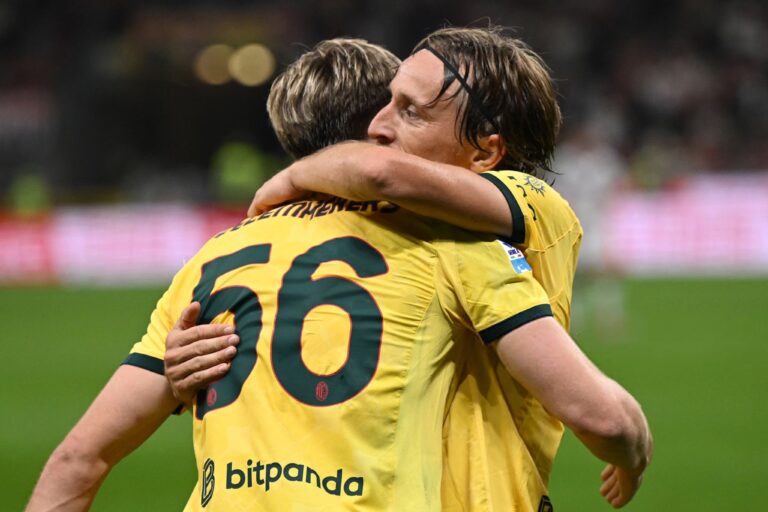 (VIDEO) CON PERVIS TITULAR: Victoria del AC Milan con gol de Modric