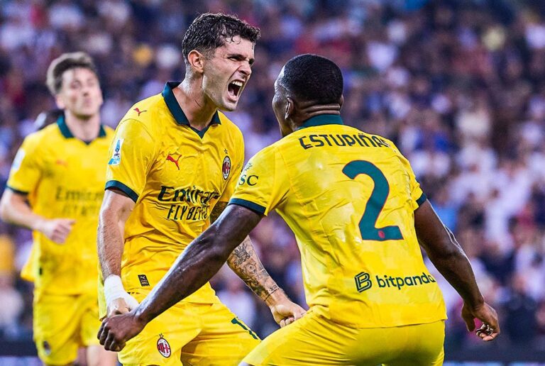 (VIDEO) El Milan de Pervis Estupiñán goleó a Udinese en la Serie A