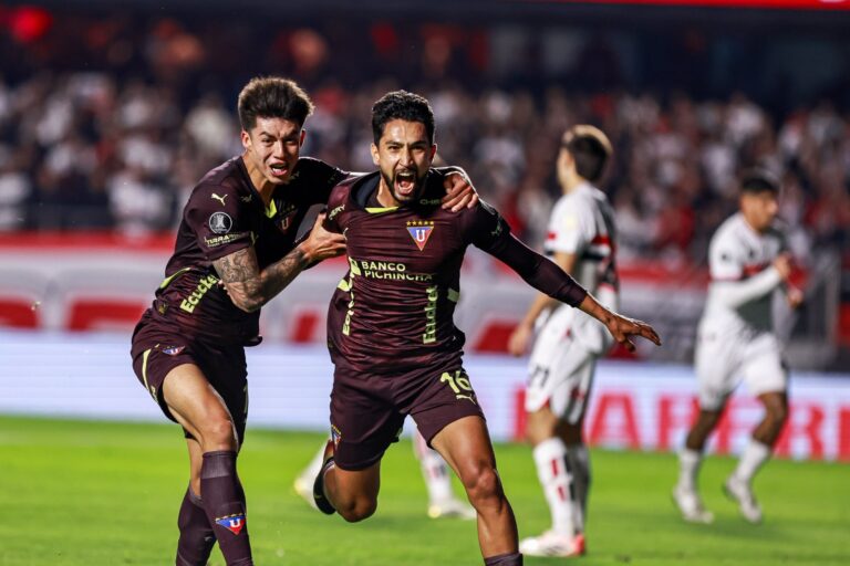 (VIDEO) ENTRE LOS 4 MEJORES DE AMÉRICA: LDU ganó en Brasil y está en semifinales de Libertadores