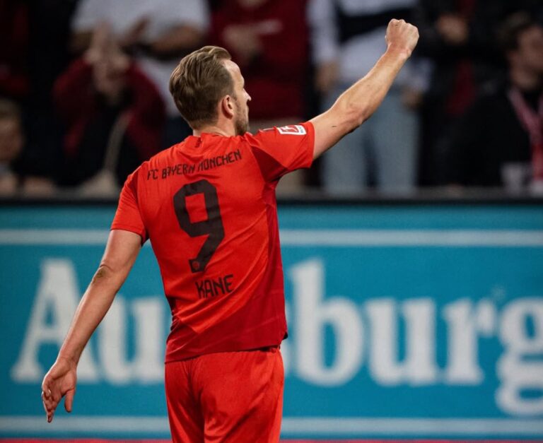 (VIDEO) Kane anotó su gol 100 con la camiseta del Bayern y rompió un récord