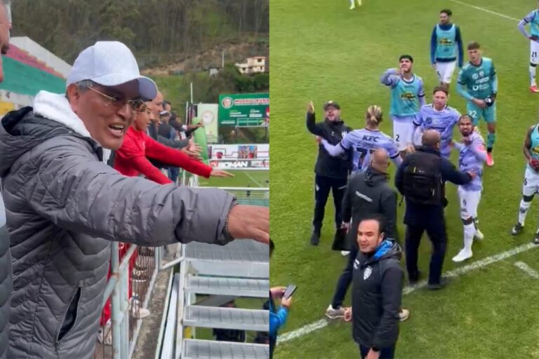 “Era de traer árbitros brasileños, ahí sí robaban: cruce verbal de Chango con jugadores y DT de IDV