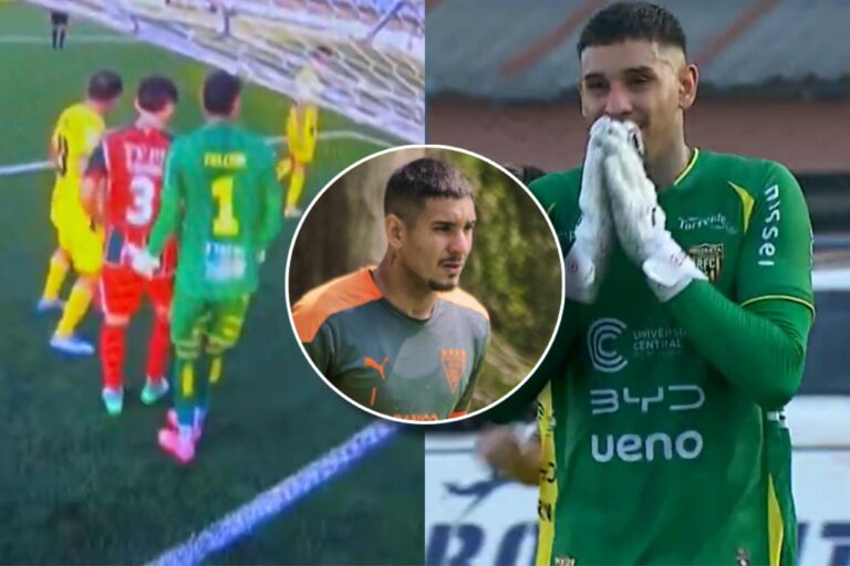 (VIDEO) Ex arquero de LDU, expulsado por ‘meterle el dedo’ a un rival