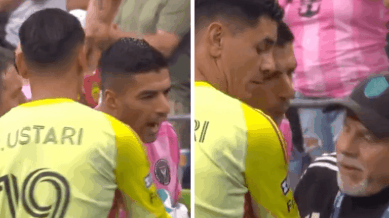 Luis Suárez pidió disculpas por incidente tras la final de la Leagues Cup