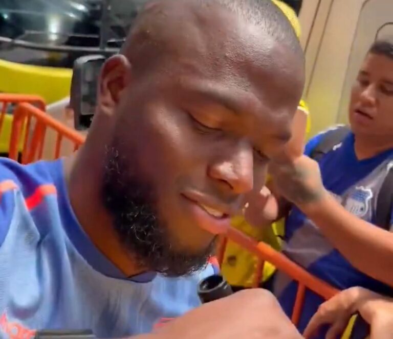 (VIDEO) A Enner le gritaron “Emelec te necesita” y ¡mira lo que respondió!