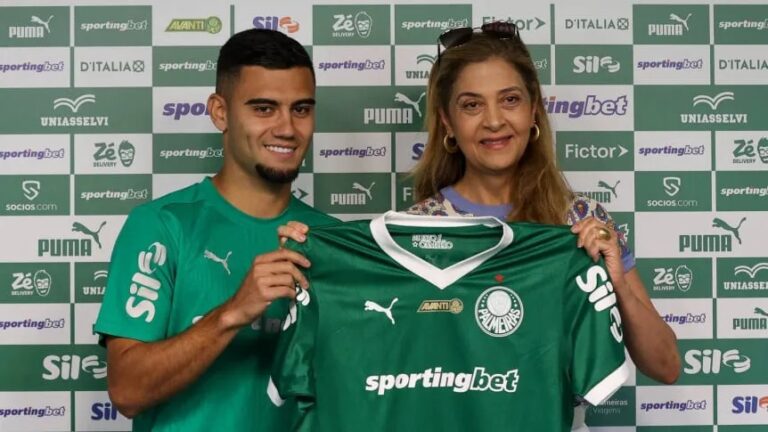Palmeiras presentó su último refuerzo estrella antes del duelo con River por la Libertadores