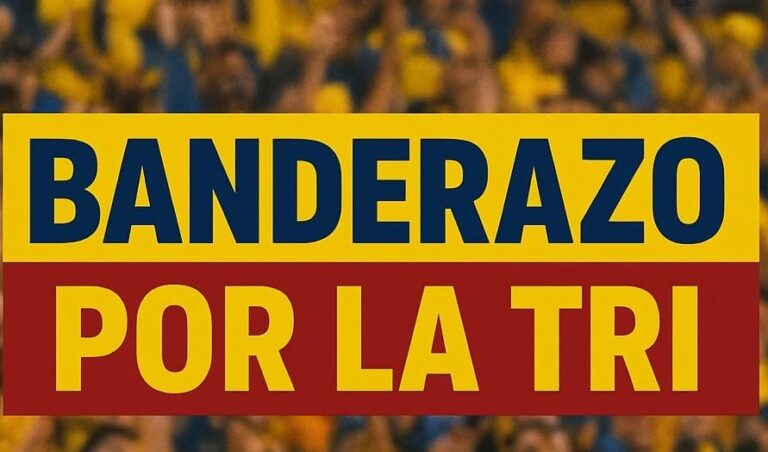 Hora y lugar para el Banderazo de los hinchas de La TRI previo al duelo ante Argentina
