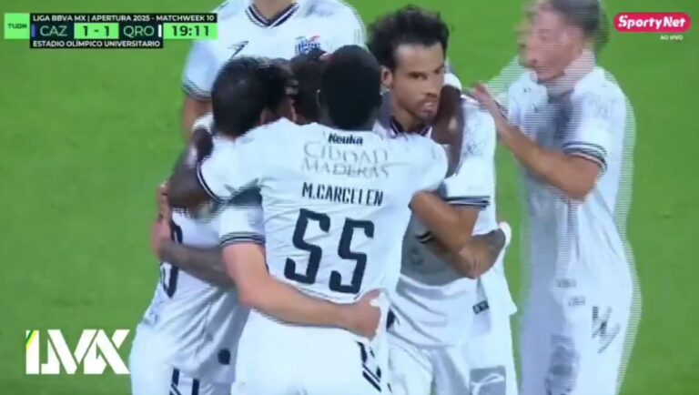 (VIDEO) YA ES FIGURA: Asistencia de Michael Carcelén con el Querétaro