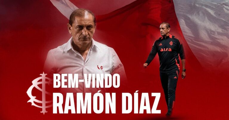 OFICIAL: Ramón Díaz es nuevo DT de Inter de Porto Alegre