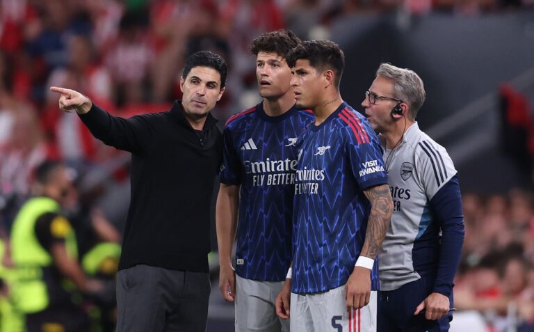Piero Hincapié DEBUTÓ: Arsenal venció al Athletic Club en la Champions