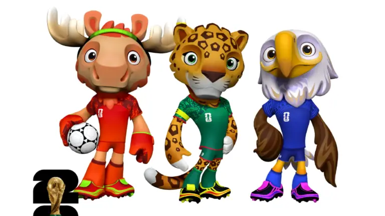 FIFA presenta a Maple, Zayu y Clutch, las mascotas del Mundial 2026