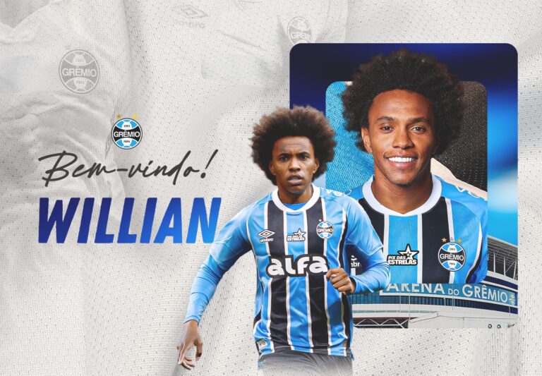 VUELVE A BRASIL: Willian es nuevo jugador de Gremio