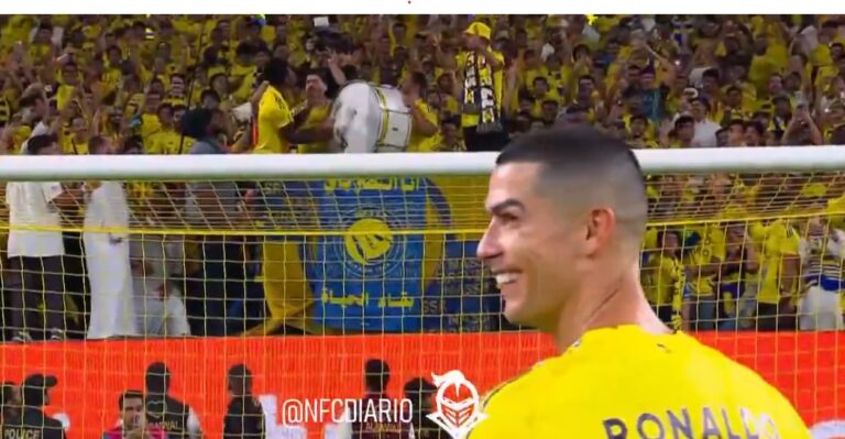 (VIDEO) Cristiano y Speed protagonizan un momento inolvidable tras la goleada de Al Nassr