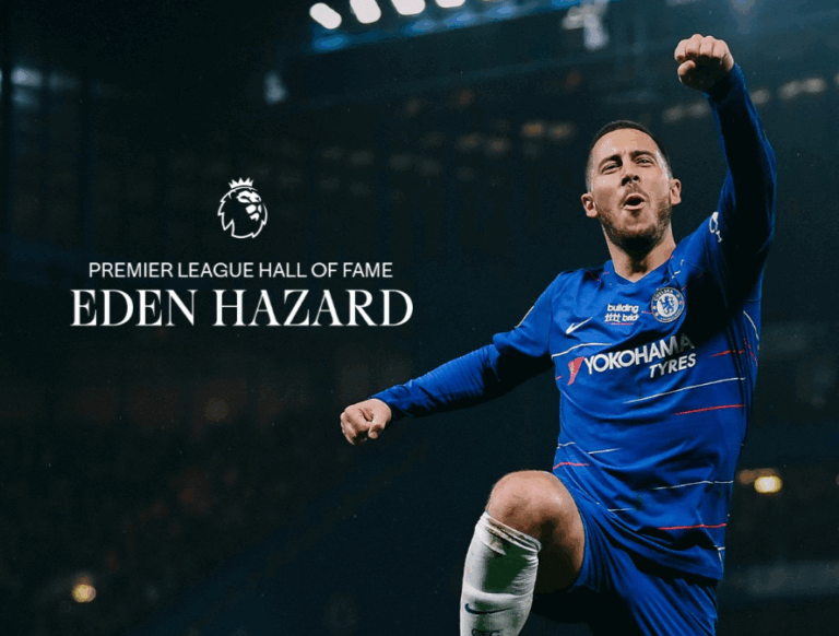 Eden Hazard, nuevo miembro del Salón de la Fama de la Premier League