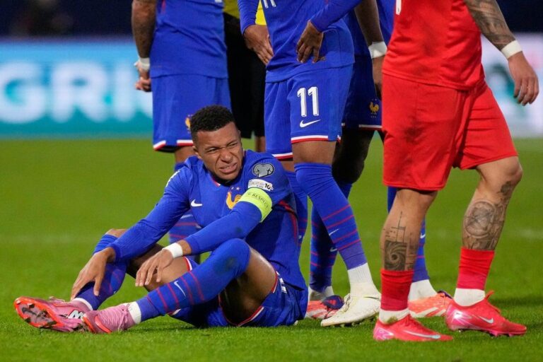 Mbappé fue desconvocado en Francia