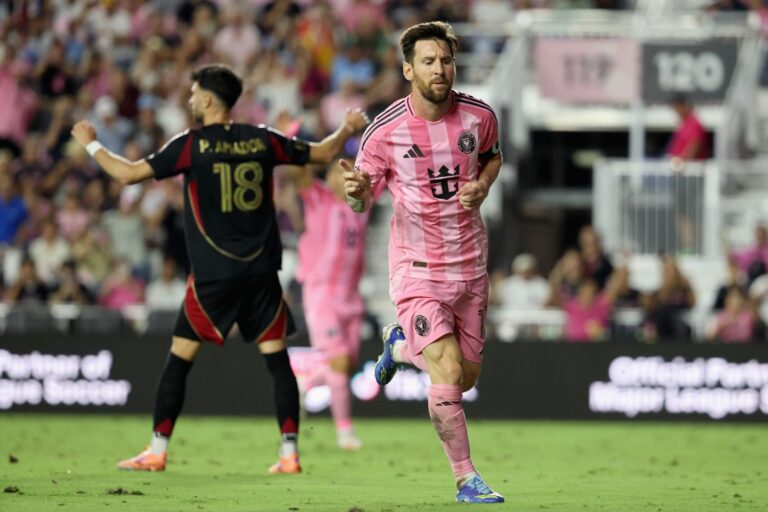 (VIDEO) CON DOBLETE DE MESSI: Inter Miami goleó al Atlanta United