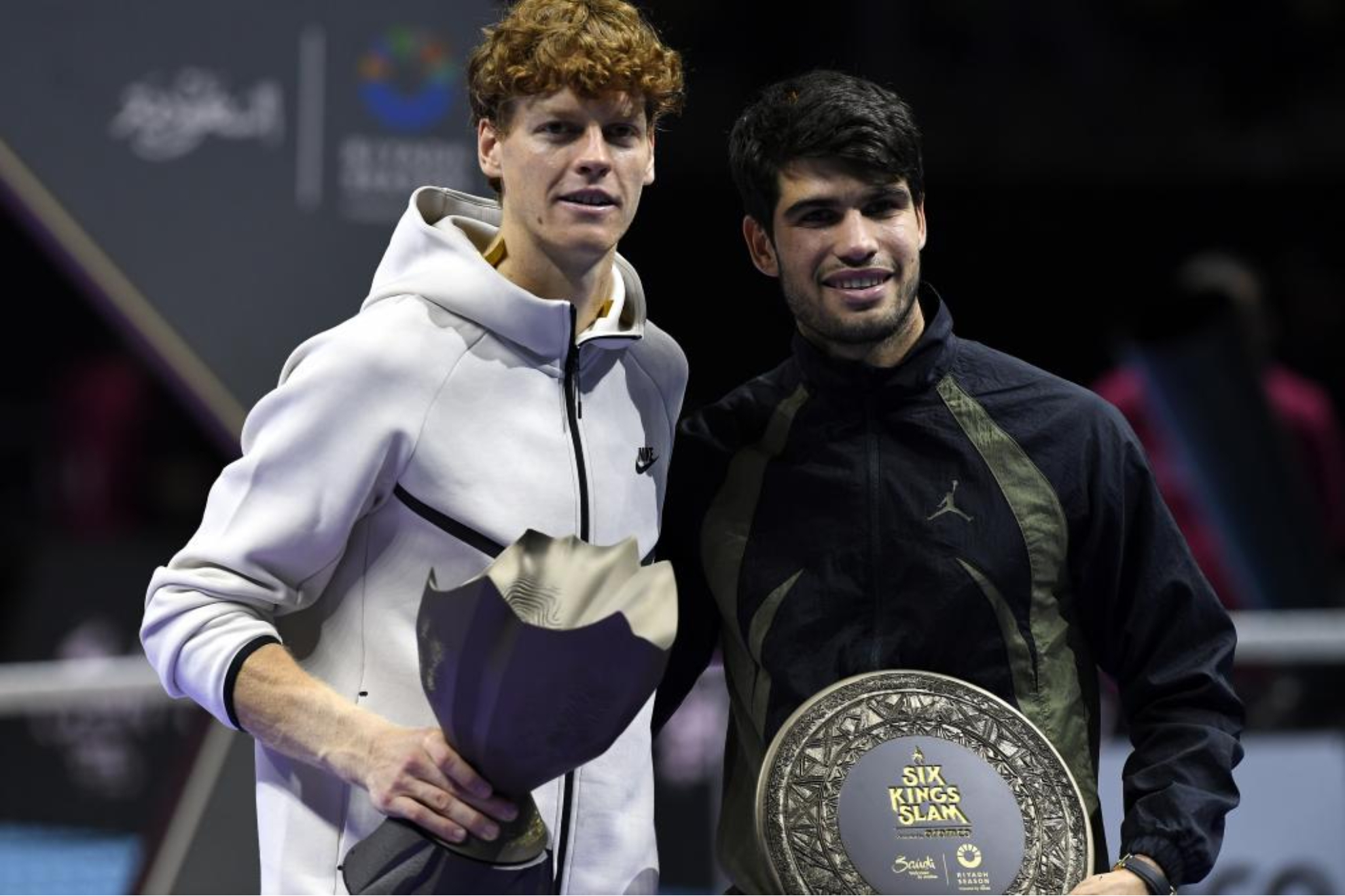 Sinner y Alcaraz reeditarán la final del Six Kings Slam en Riad