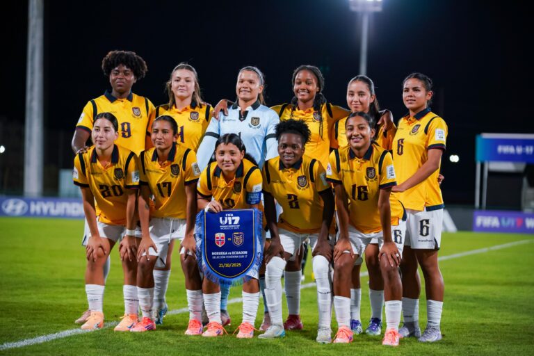 Ecuador logró su primera victoria en el Mundial Femenino Sub-17