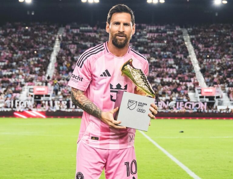 (VIDEO) Lionel Messi recibió la Bota de Oro de la MLS