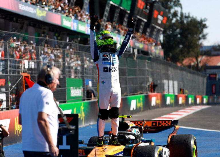 (VIDEO) GOLPE DE LANDO NORRIS: el piloto de McLaren ganó el GP de México 2025