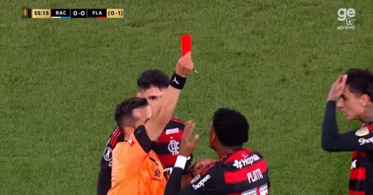 Flamengo pedirá a Conmebol que le retiren la roja a Gonzalo Plata