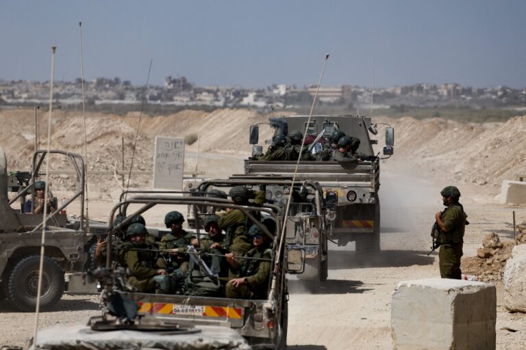 Israel avanza en los preparativos para la primera fase del plan de Trump en Gaza