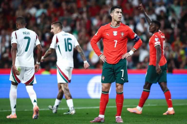 (VIDEO) Portugal empató y dejó escapar la clasificación anticipada al Mundial
