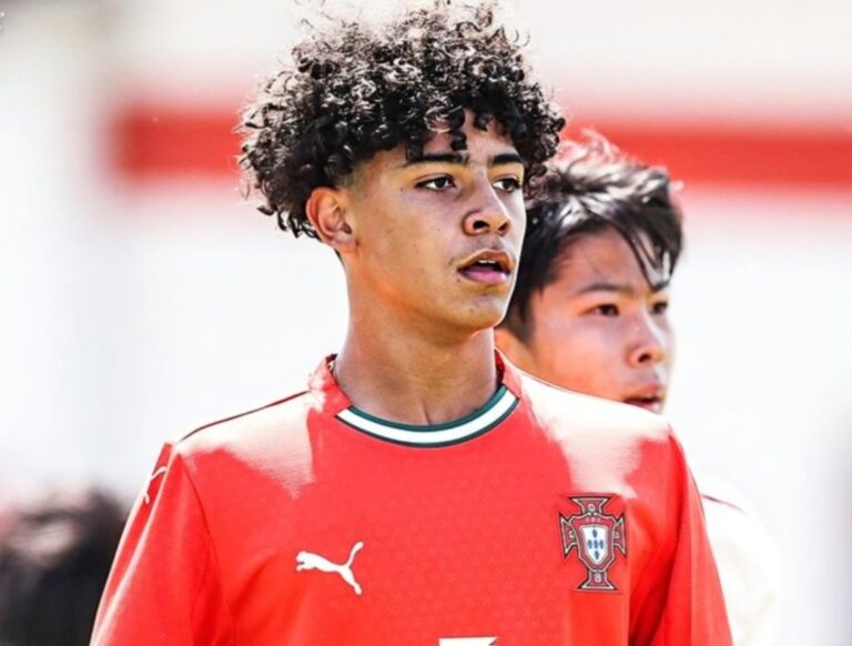 Siguiendo los pasos del padre: Cristiano JR fue convocado por Portugal