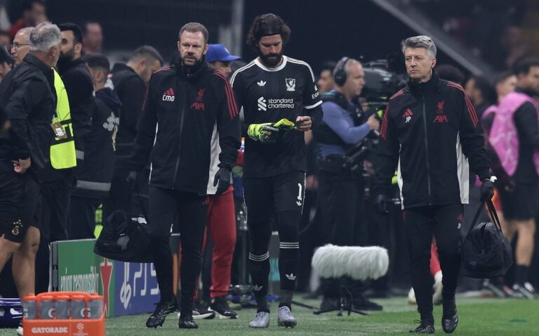 Alisson se pierde alrededor de seis semanas tras lesión en Champions League