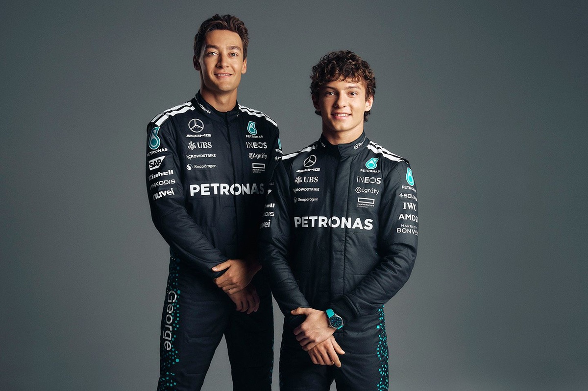 Russell y Antonelli, confirmados en Mercedes y solo quedan cuatro asientos libres para la F1 2026
