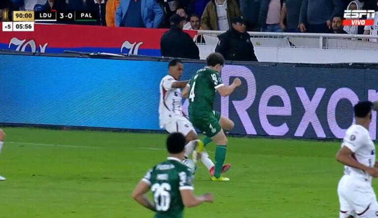 (VIDEO) BAJA PARA LA VUELTA: Bryan Ramírez fue expulsado por un pisotón