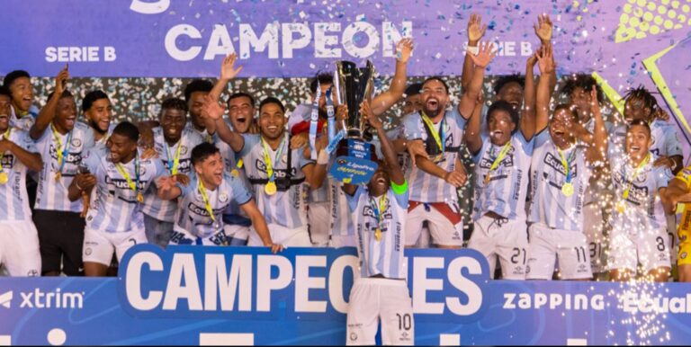 YA ES OFICIAL: ¡Guayaquil City es campeón de la Serie B 2025!