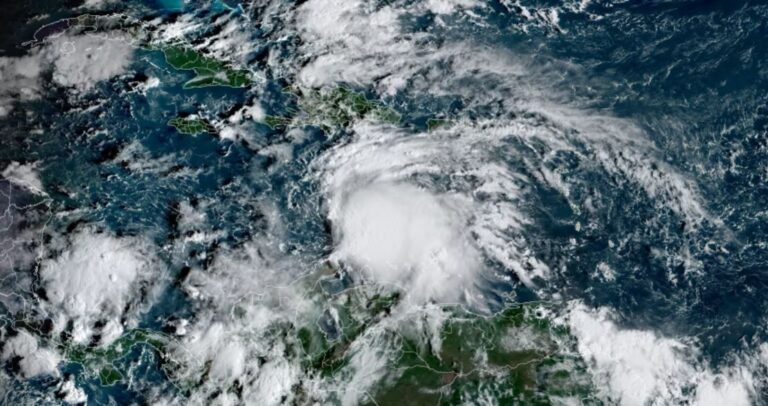 Se forma en el Caribe la tormenta tropical Melissa, que podría convertirse en huracán en los próximos días