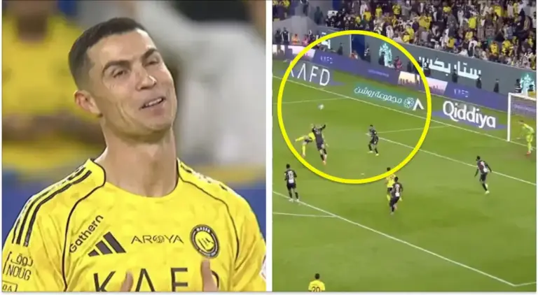 (VIDEO) ¡GOLAZO de chilena de Cristiano en la goleada del Al Nassr!
