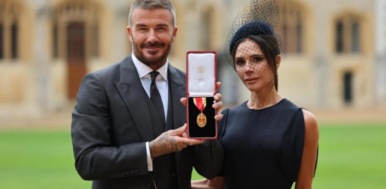 Beckham ya es oficialmente ‘Sir’