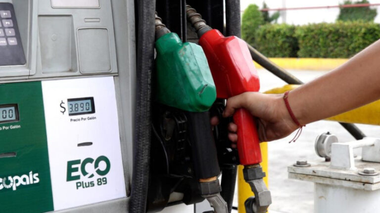 El precio de las gasolinas Extra y Ecopaís baja desde el 12 de noviembre de 2025