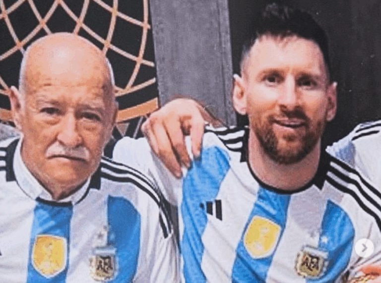 Messi despide con emoción a Omar Souto, el hombre que lo llevó a la Selección Argentina