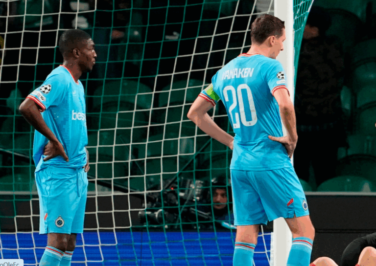 Dura derrota del Brujas de Joel Ordóñez en la Champions