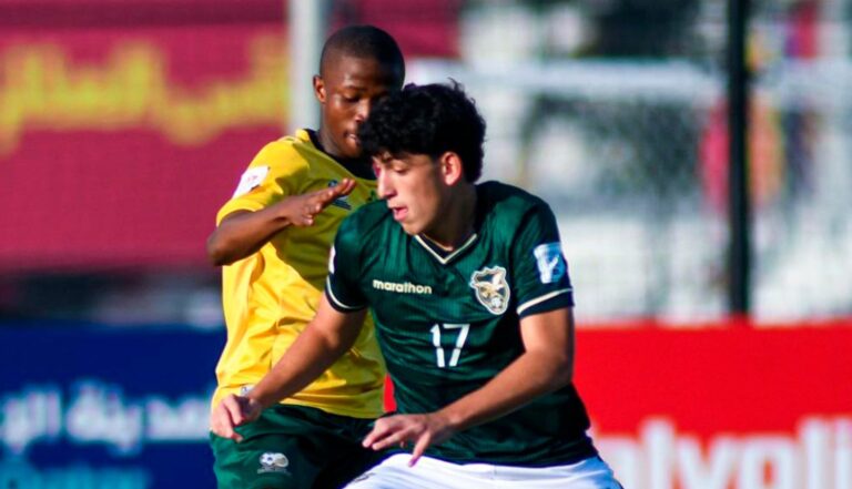 DERROTA EN SU REGRESO: Bolivia cae ante Sudáfrica en su retorno al Mundial Sub-17 tras 38 años