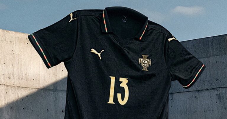 Portugal presenta camiseta conmemorativa por los 60 años del Balón de Oro de Eusébio