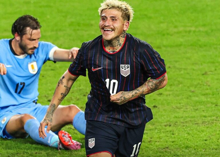 BATACAZO: Estados Unidos goleó 5-1 a Uruguay en amistoso