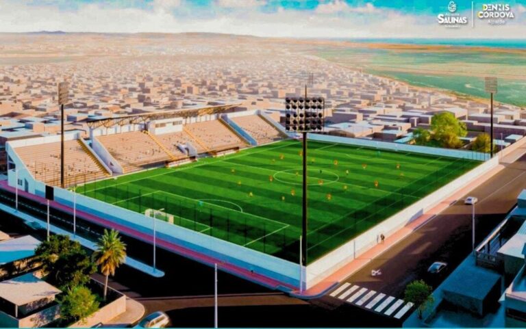 (FOTO) La Alcaldía de Salinas anunció la construcción del Estadio Racing