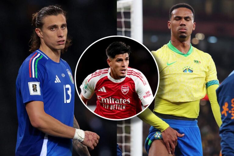 ¿OPORTUNIDAD DE ORO PARA HINCAPIÉ? Calafiori y Magalhães, lesionados con sus selecciones