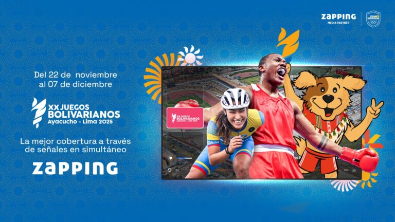 Zapping transmitirá para Ecuador los Juegos Bolivarianos Ayacucho-Lima 2025