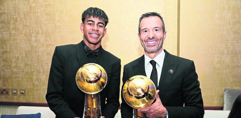 Jorge Mendes: “No entiendo el ruido alrededor de Lamine Yamal”