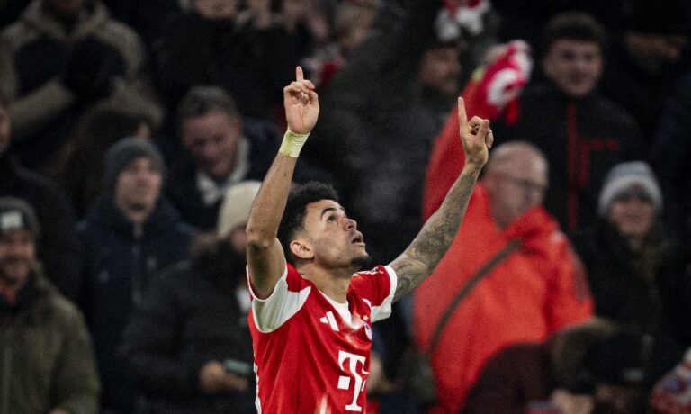 Lucho Díaz guía el triunfo agónico del Bayern Múnich y mantiene el invicto en la Bundesliga